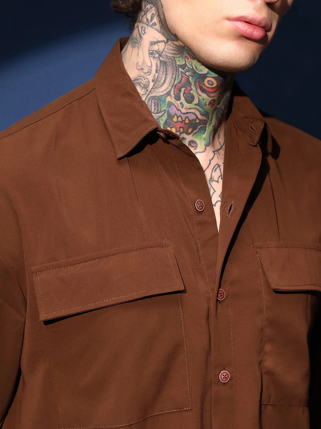 Oversized Utility Shirt - Image 7