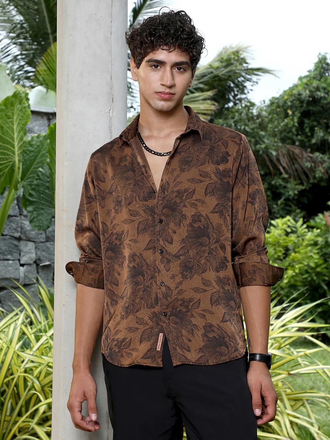 Papillon-Garden Imprint Shirt - Image 2