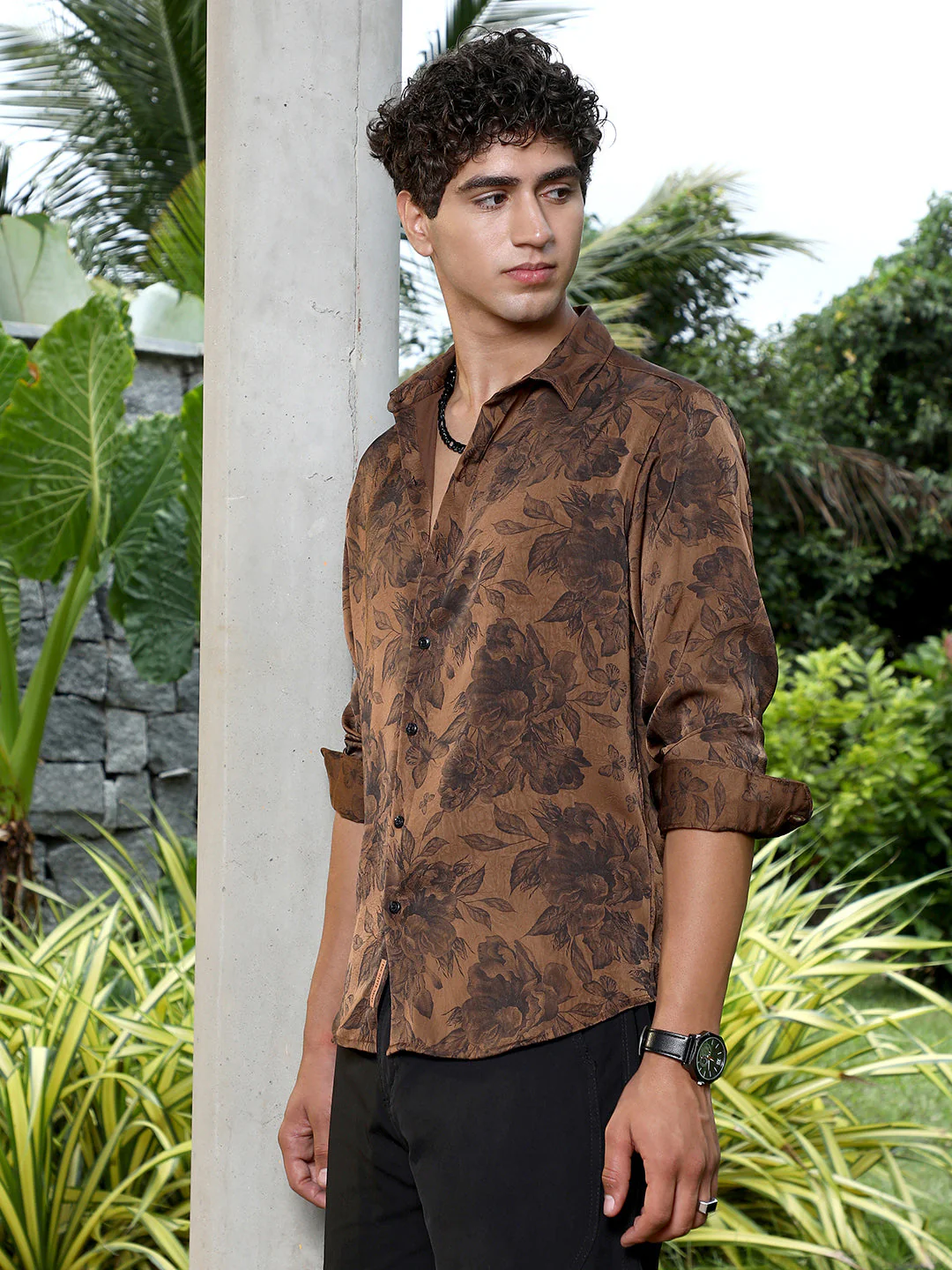 Papillon-Garden Imprint Shirt - Image 3
