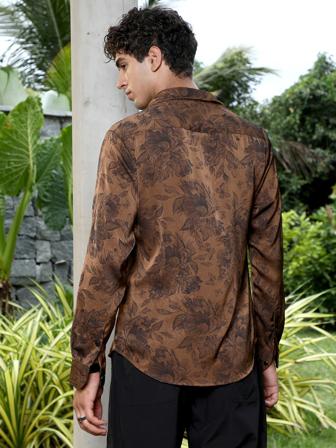 Papillon-Garden Imprint Shirt - Image 4