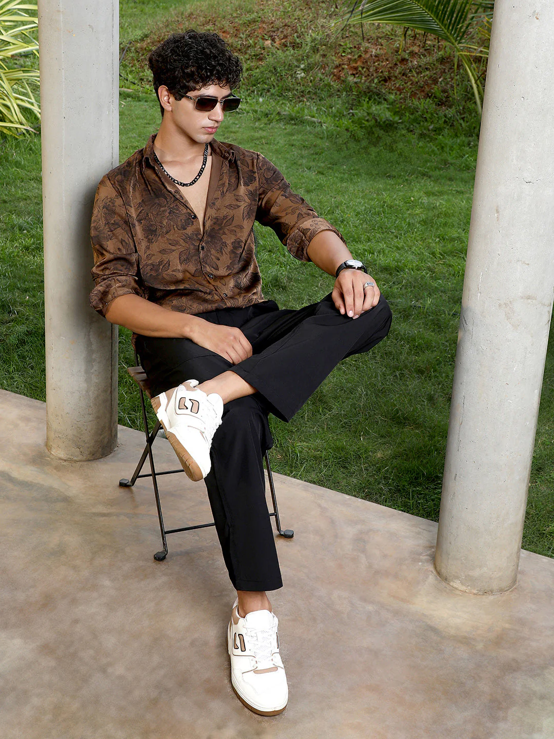 Papillon-Garden Imprint Shirt - Image 6