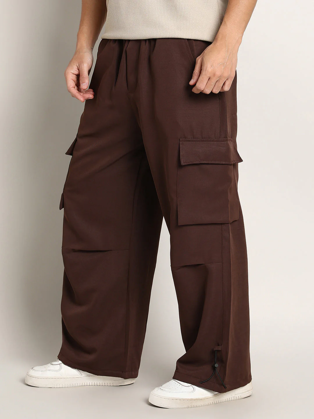 Parachute-Relaxed Cargo Trousers - Image 3
