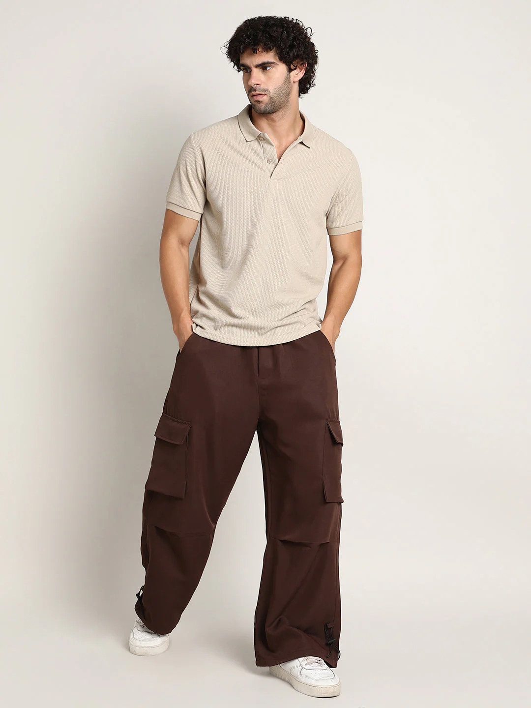 Parachute-Relaxed Cargo Trousers - Image 5