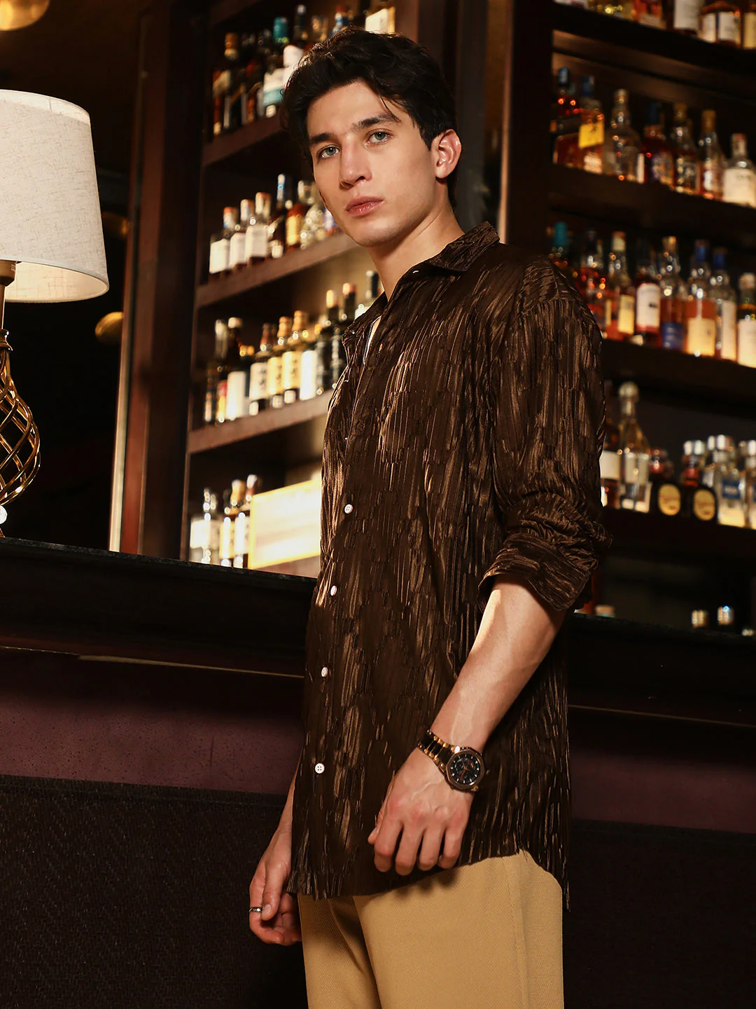 Pleated-Rhombus Shirt - Image 3