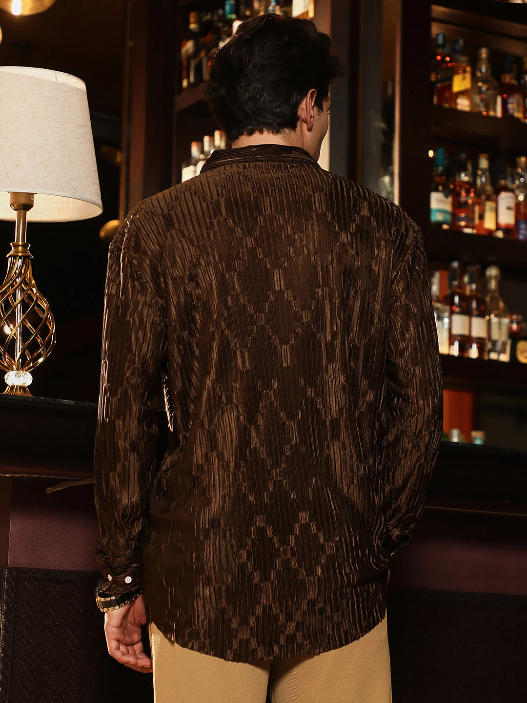Pleated-Rhombus Shirt - Image 4