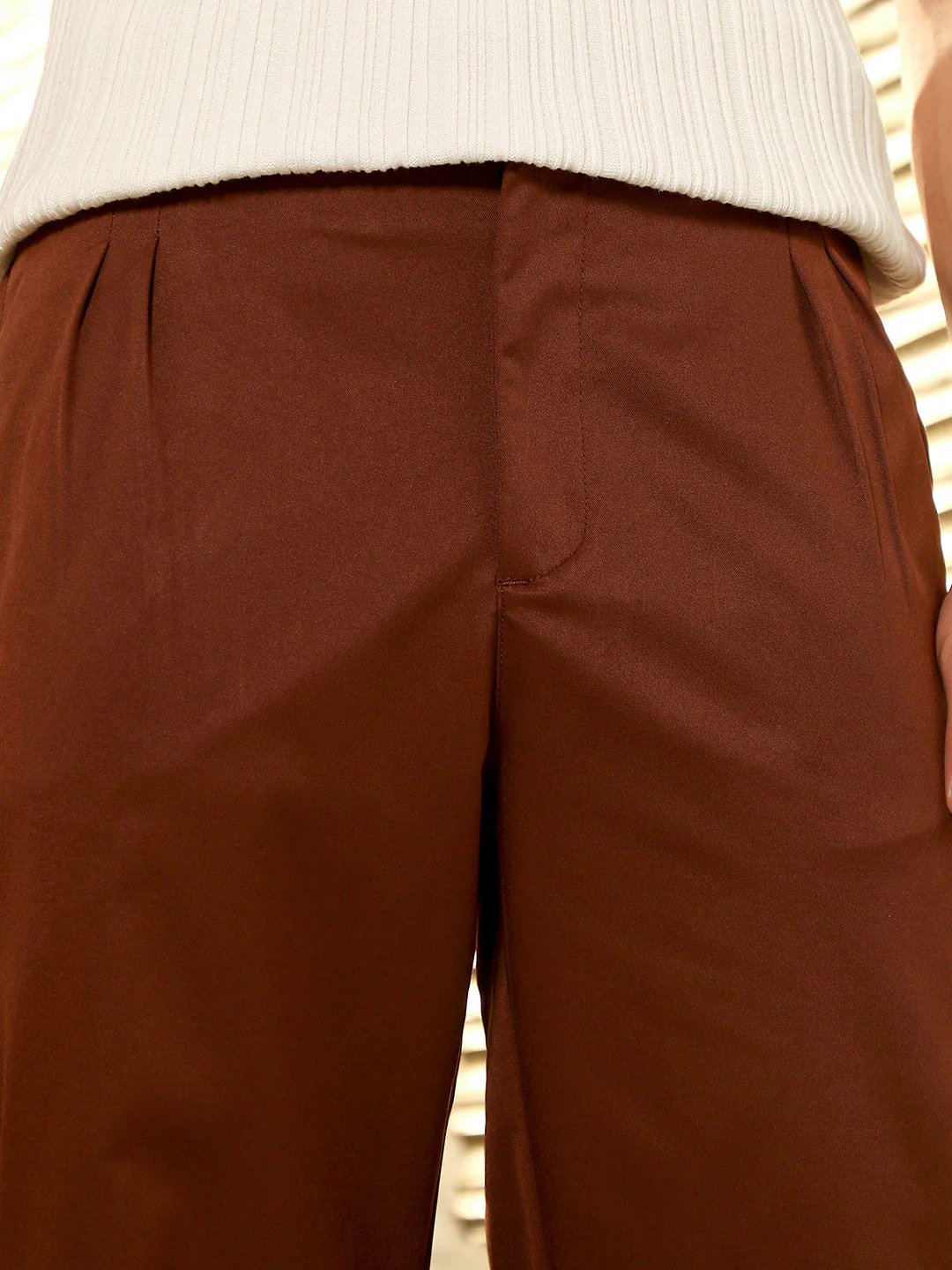 Pleated Tailored Trousers - Image 7