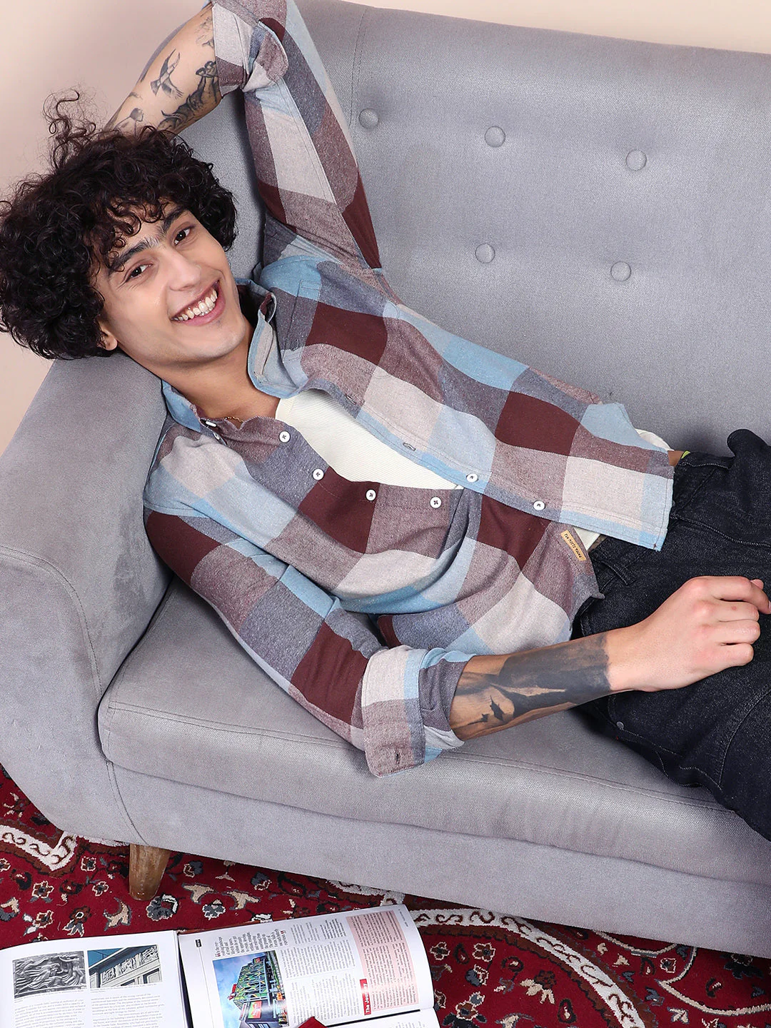 Buffalo-Block Regular Shirt