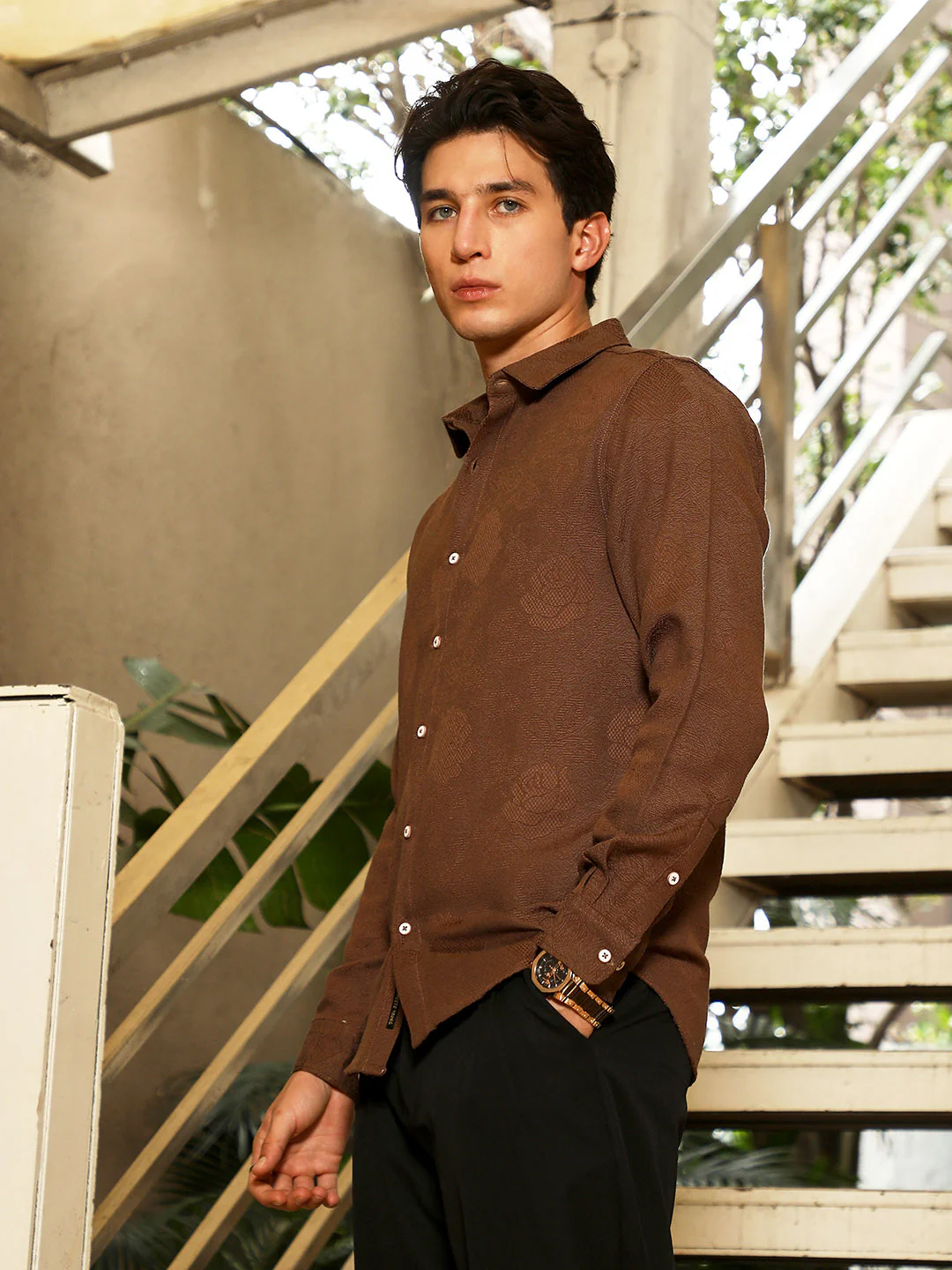 Rosa-Jacquard Shirt - Image 3