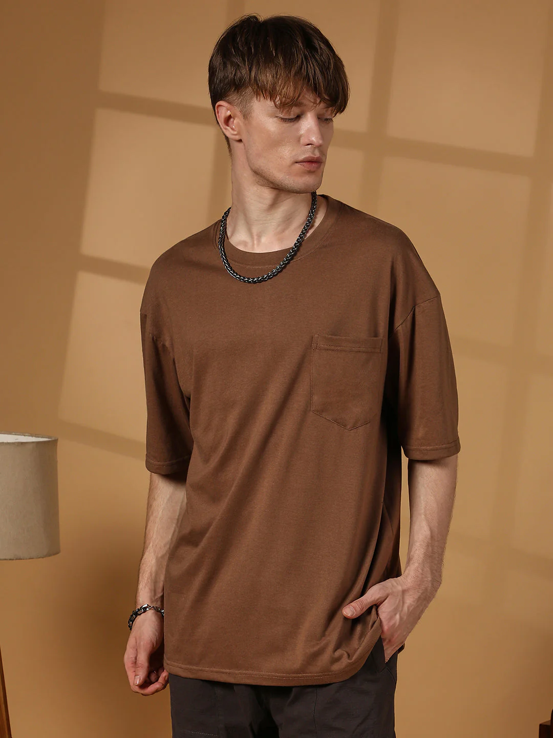 Solid Oversized T-Shirt - Image 2