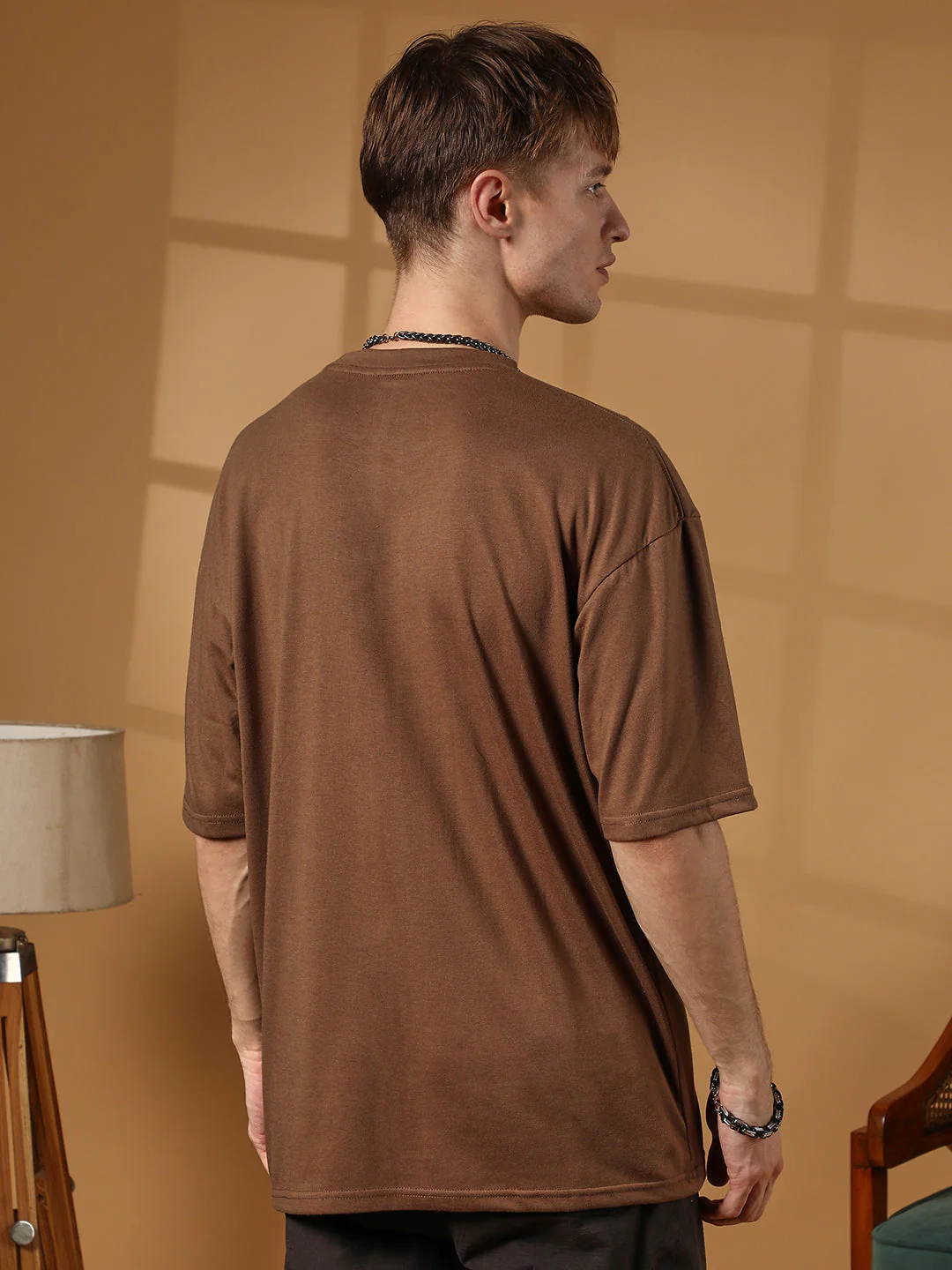 Solid Oversized T-Shirt - Image 4