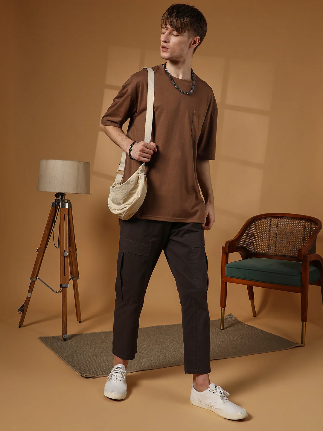 Solid Oversized T-Shirt - Image 6