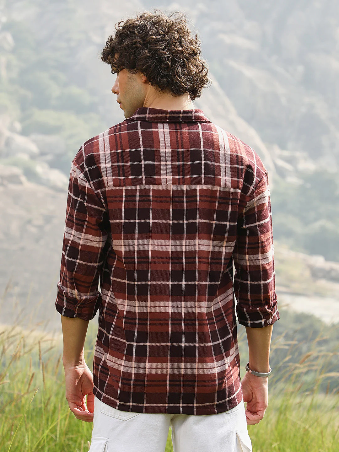 Tartan Plaid Shacket - Image 4