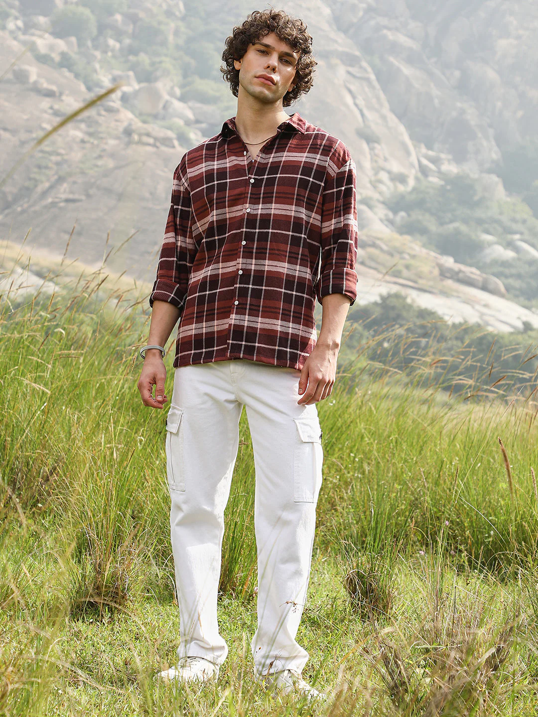 Tartan Plaid Shacket - Image 5