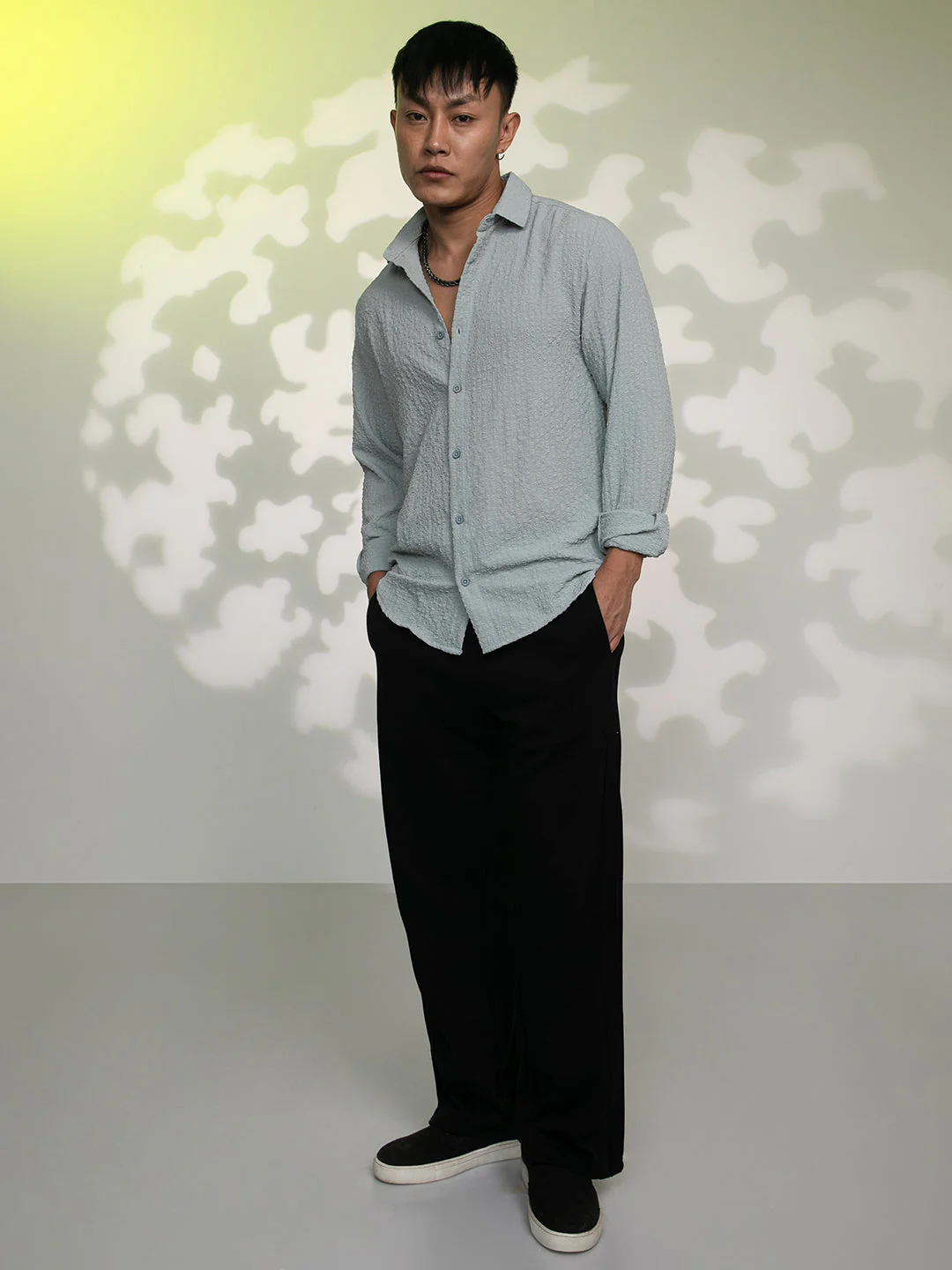 Cubic-Seersucker Shirt - Image 6