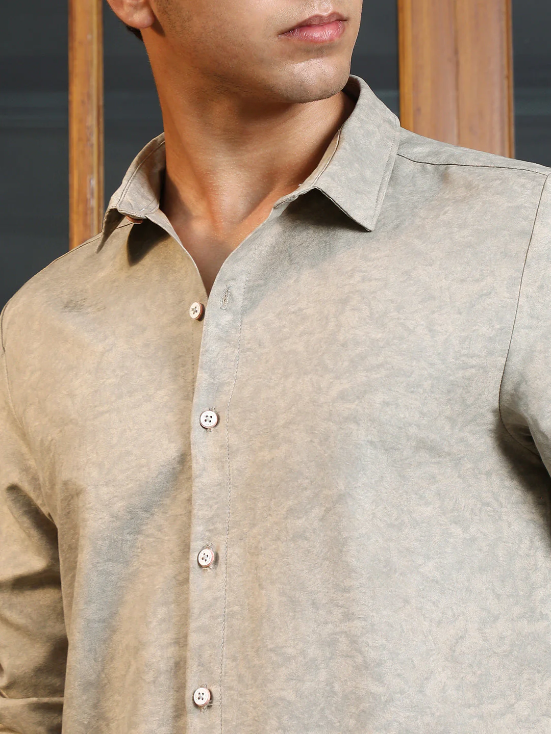 Grazed-Fade Imprint Shirt - Image 7