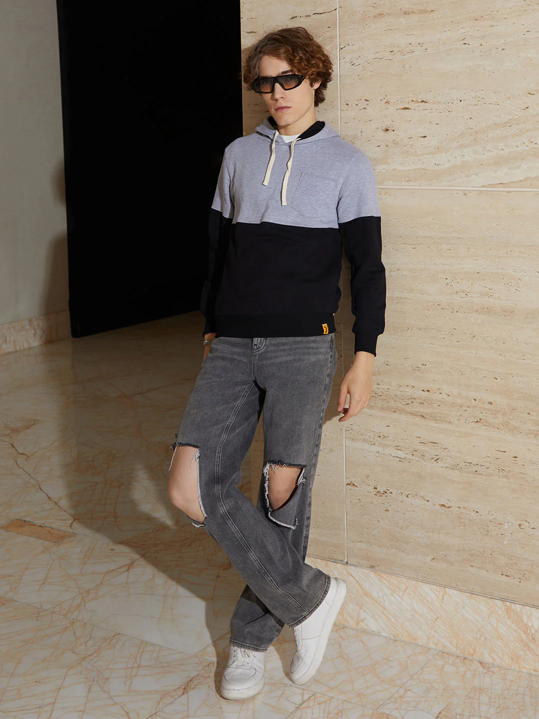 Block Pullover Hoodie - Image 6