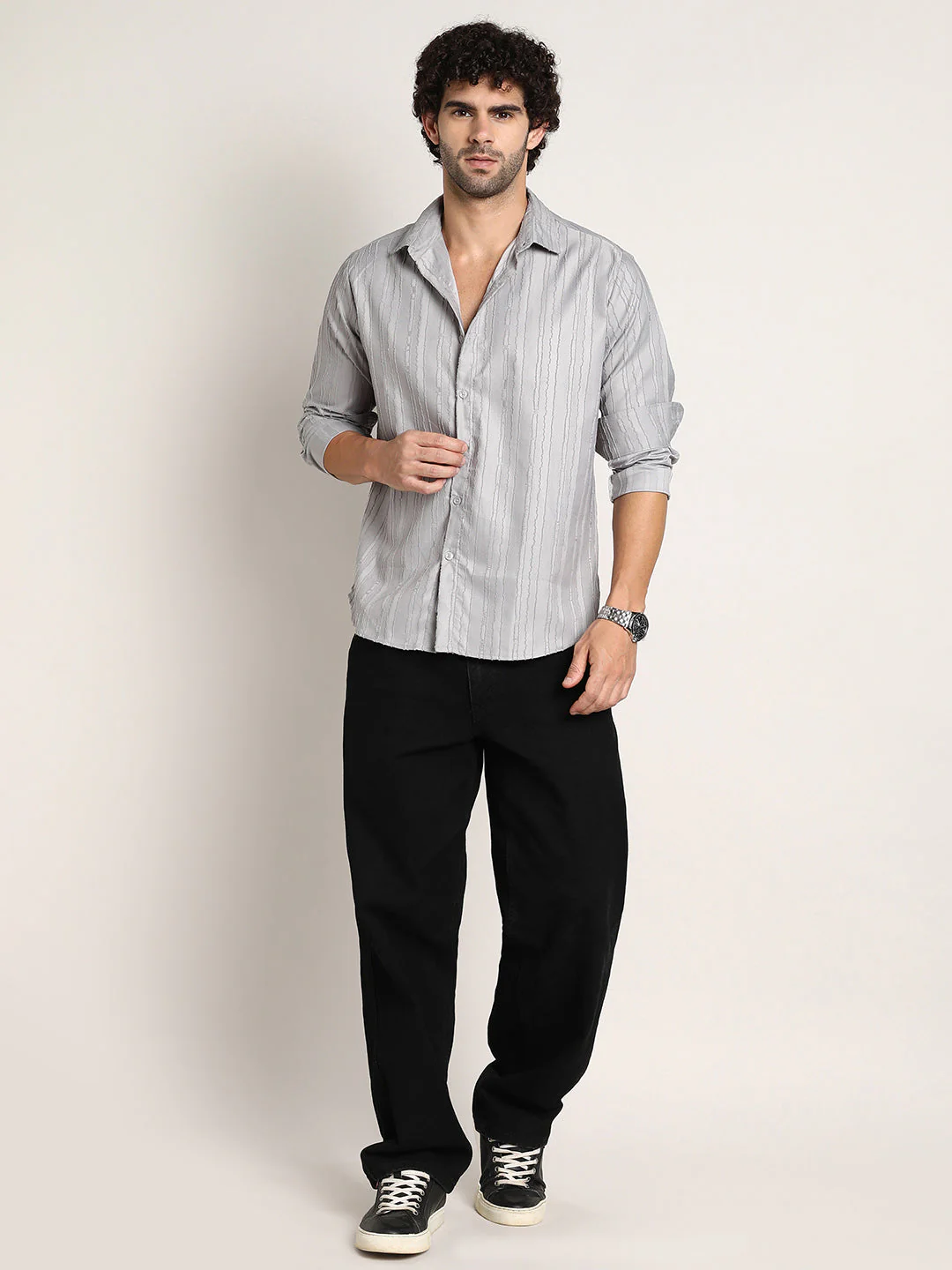 Ripple-Edge Shirt - Image 5