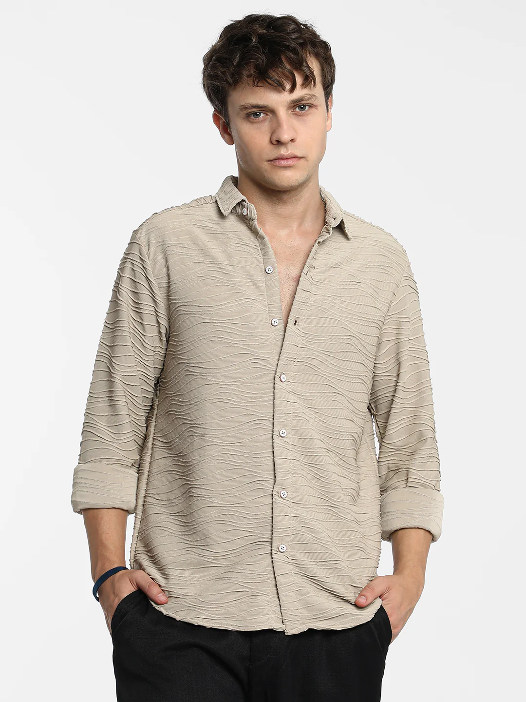 Self-Design Wave Shirt - Image 10