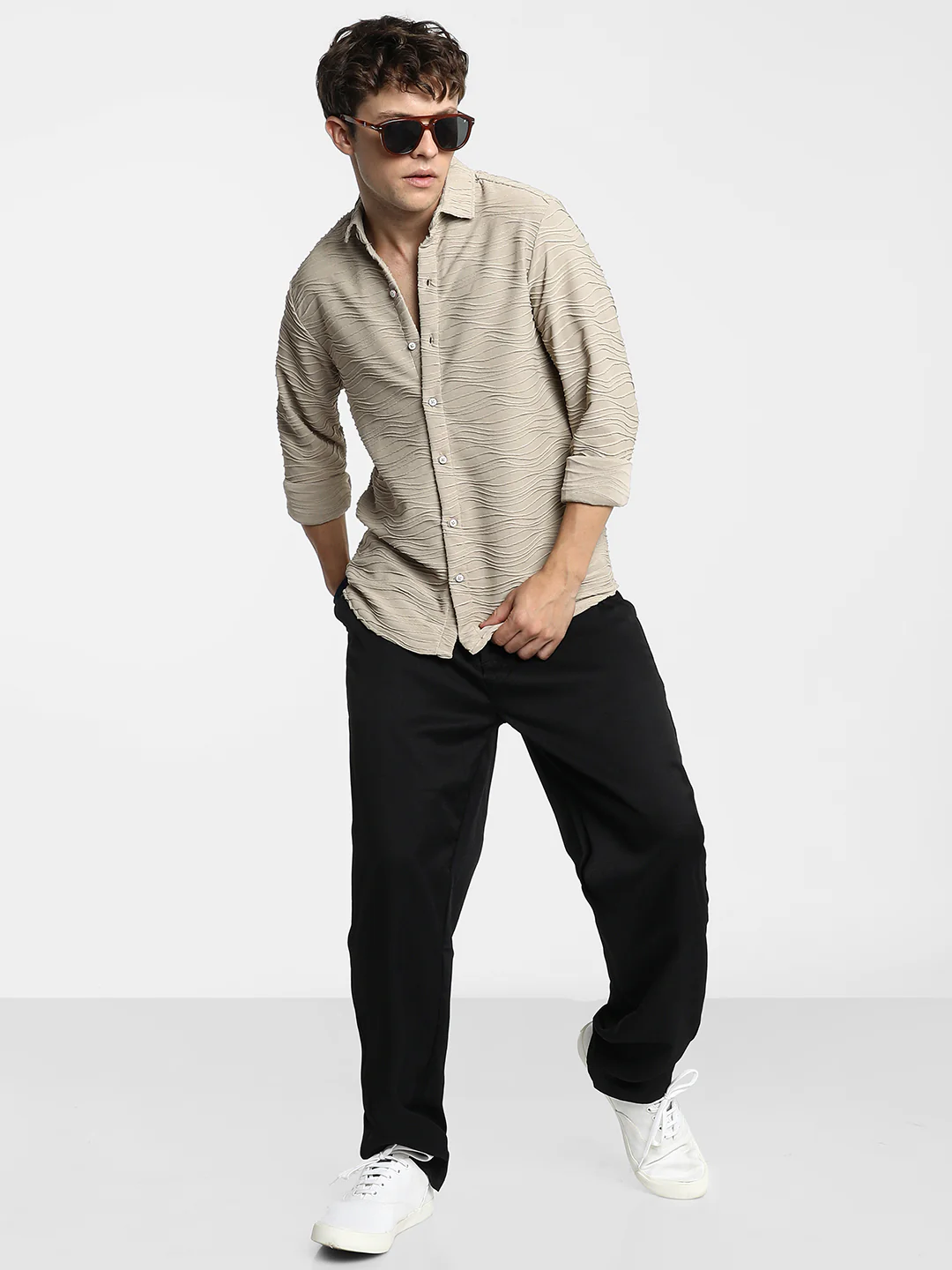 Self-Design Wave Shirt - Image 14