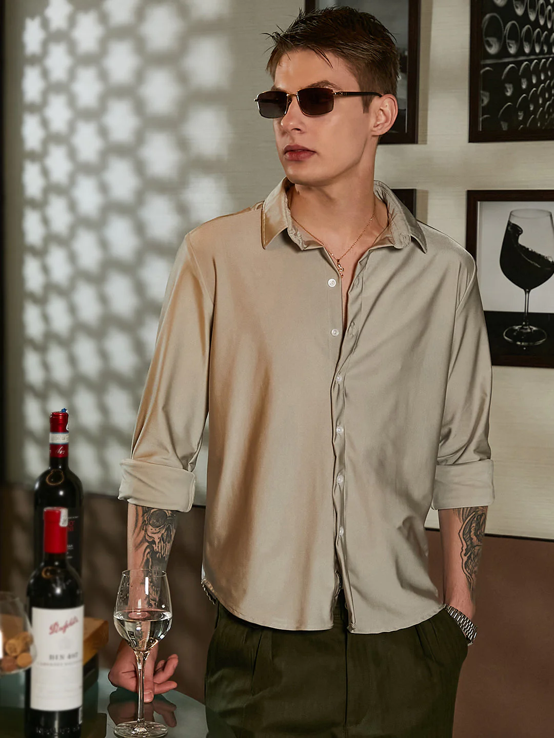 Solid Lustre Shirt