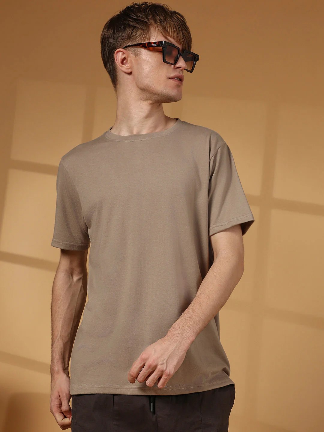 Solid Regular T-Shirt