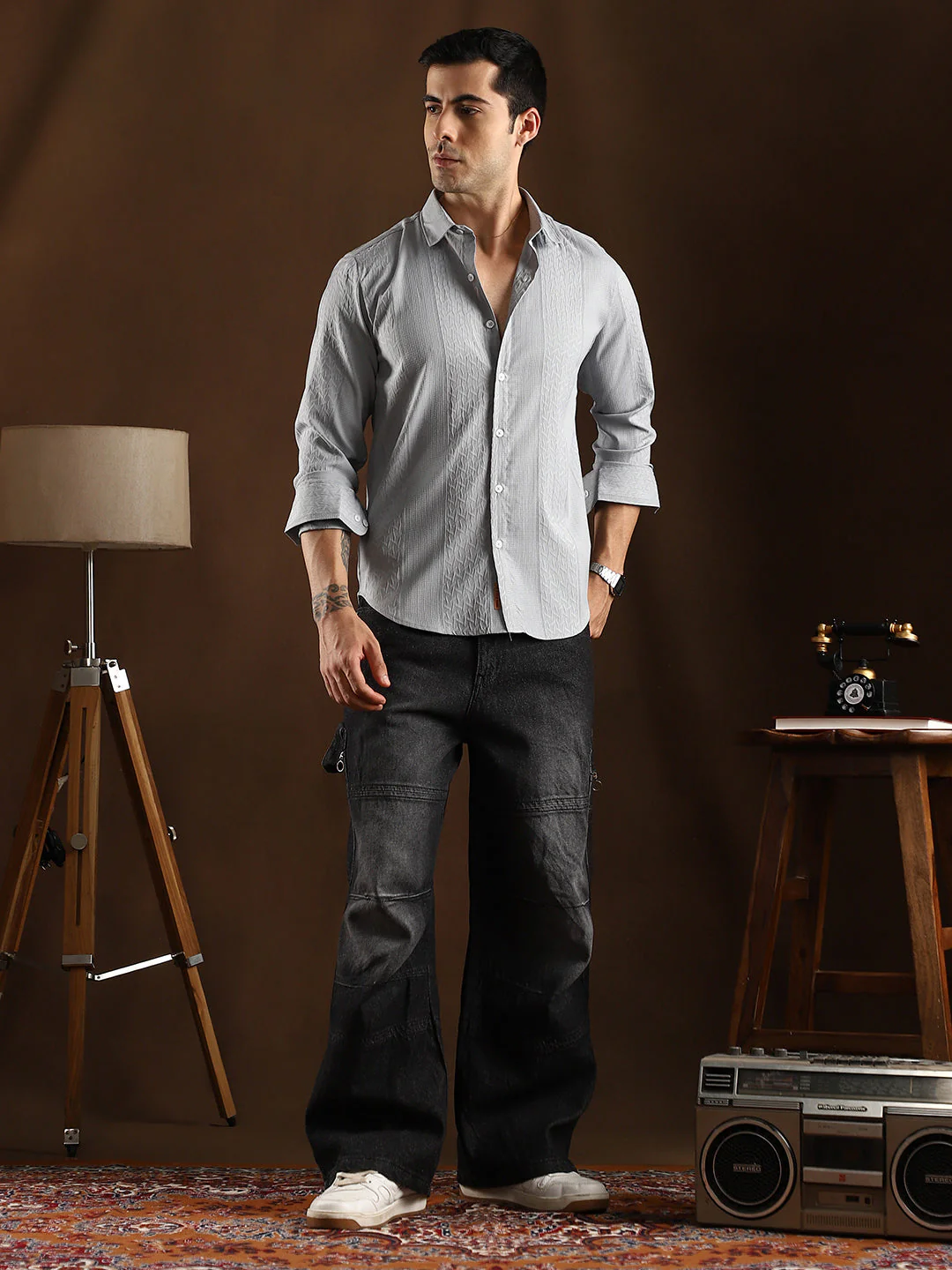 Tactile-Panel Shirt - Image 5