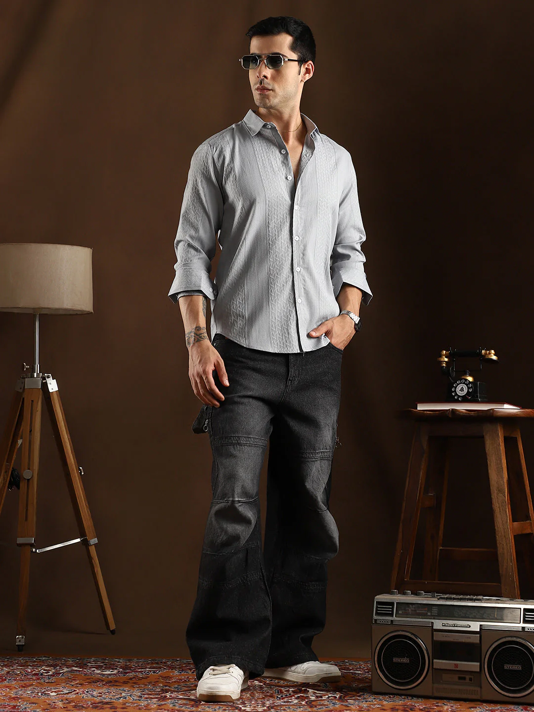 Tactile-Panel Shirt - Image 6