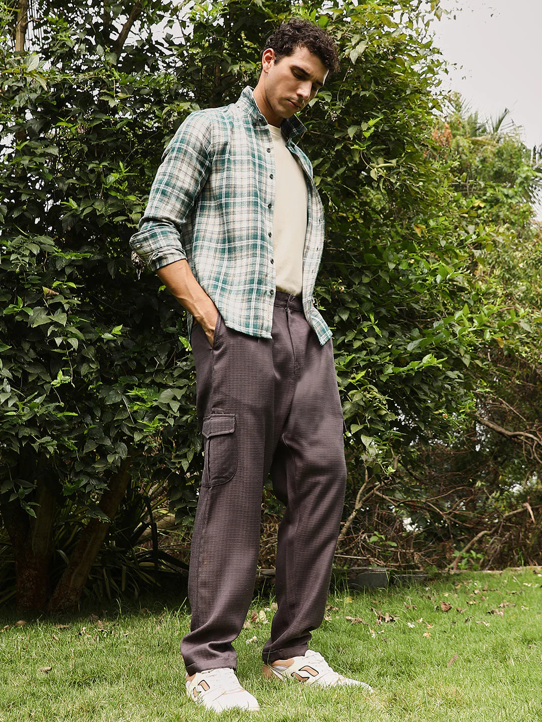 Pleated Utility-Tapered Trousers - Image 6