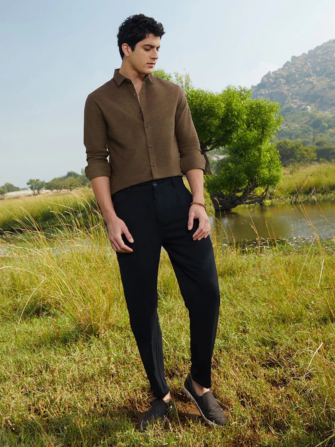 Solid Regular Shirt - Image 6