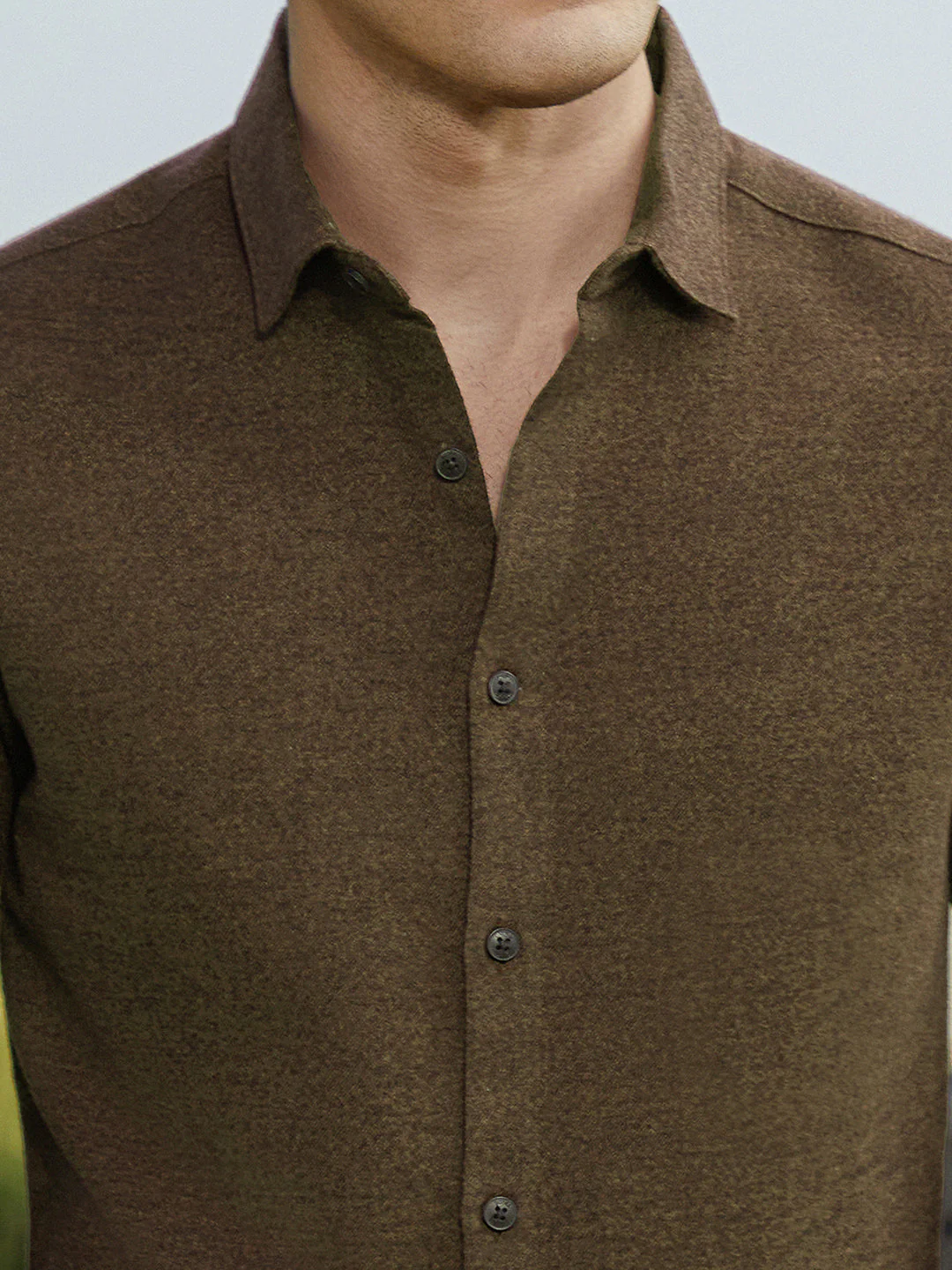 Solid Regular Shirt - Image 7
