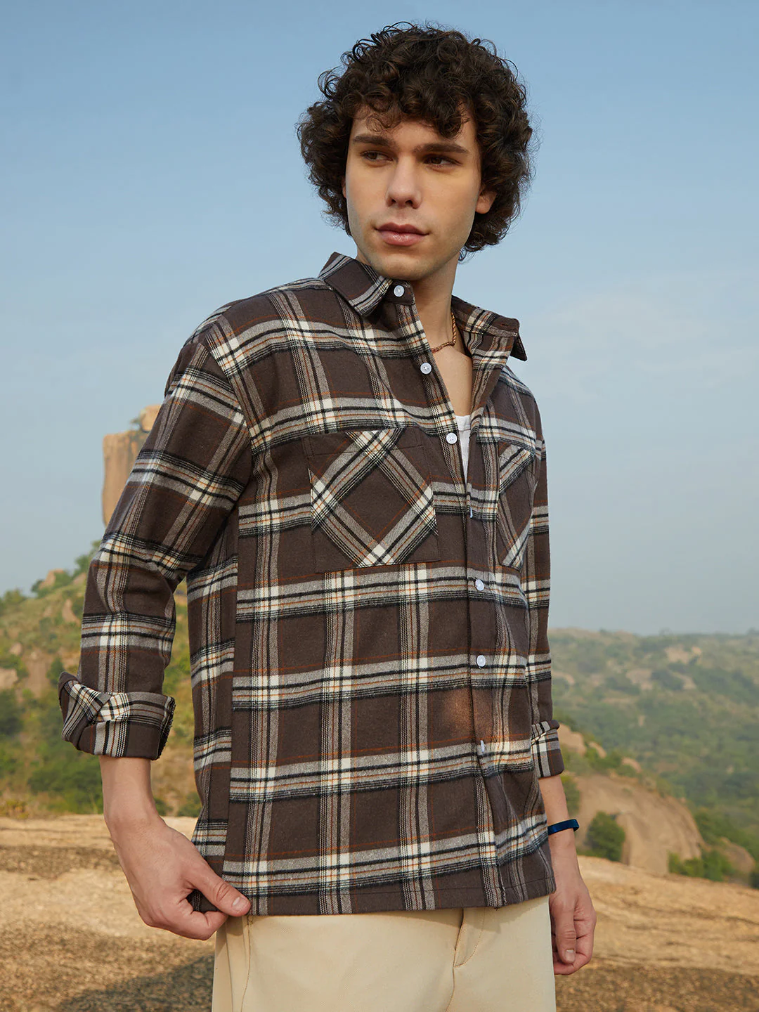 Tartan Utility Shacket - Image 3