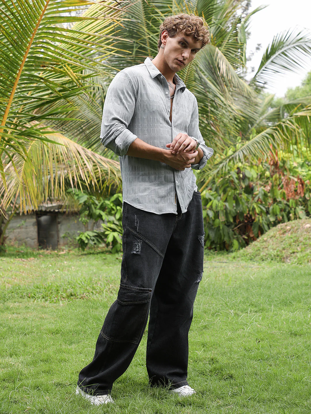 Braided-Knot Tactile Shirt - Image 5