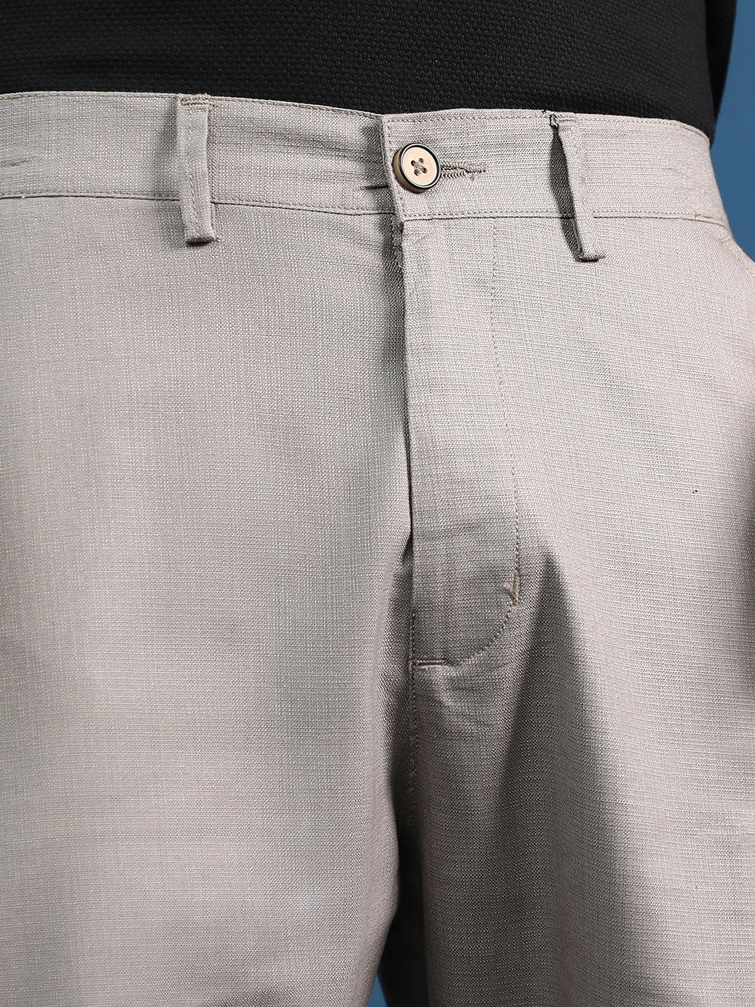 Linen-Blend Chino Trousers - Image 7