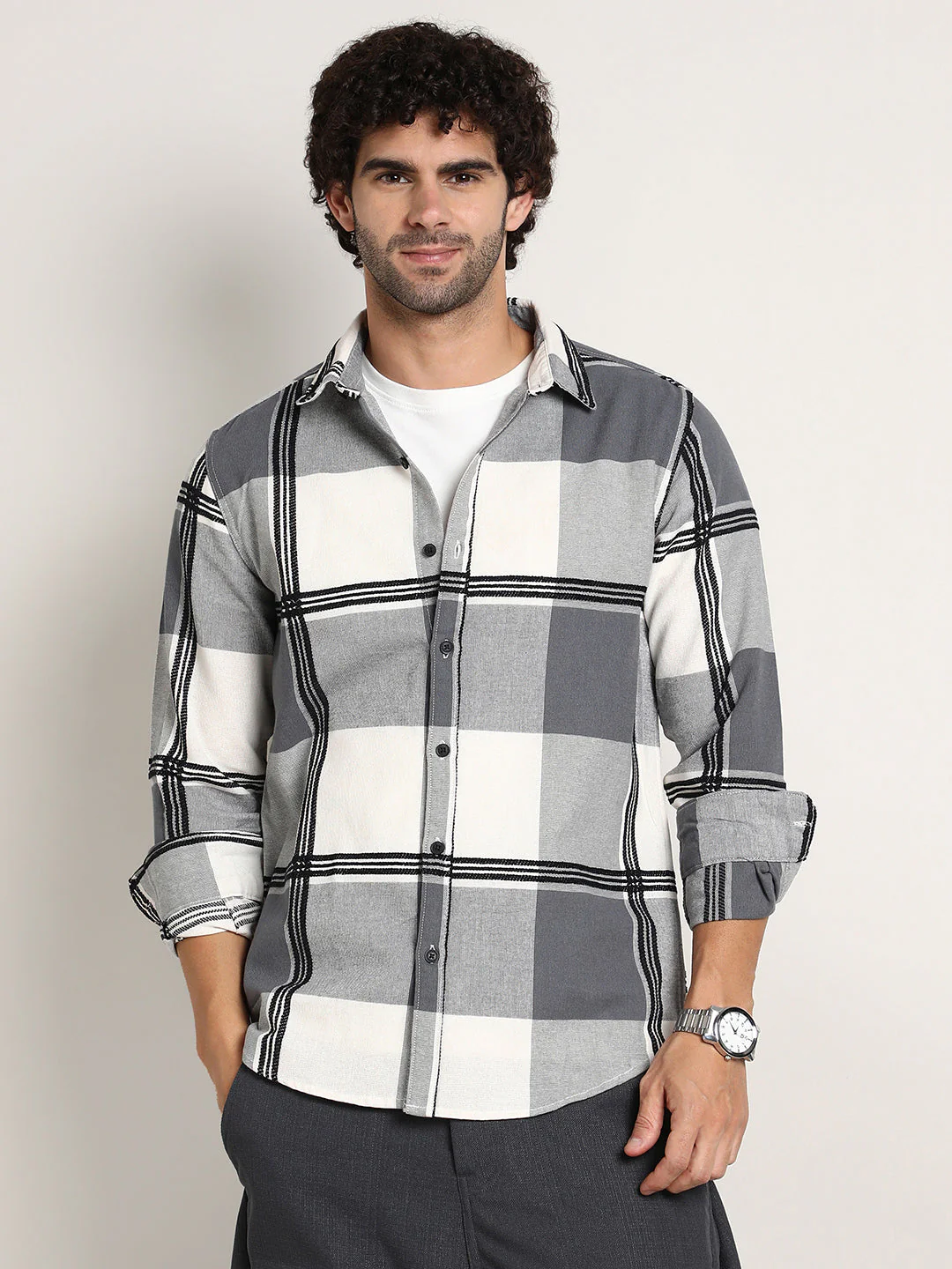 Overlap Buffalo Shirt - Image 2