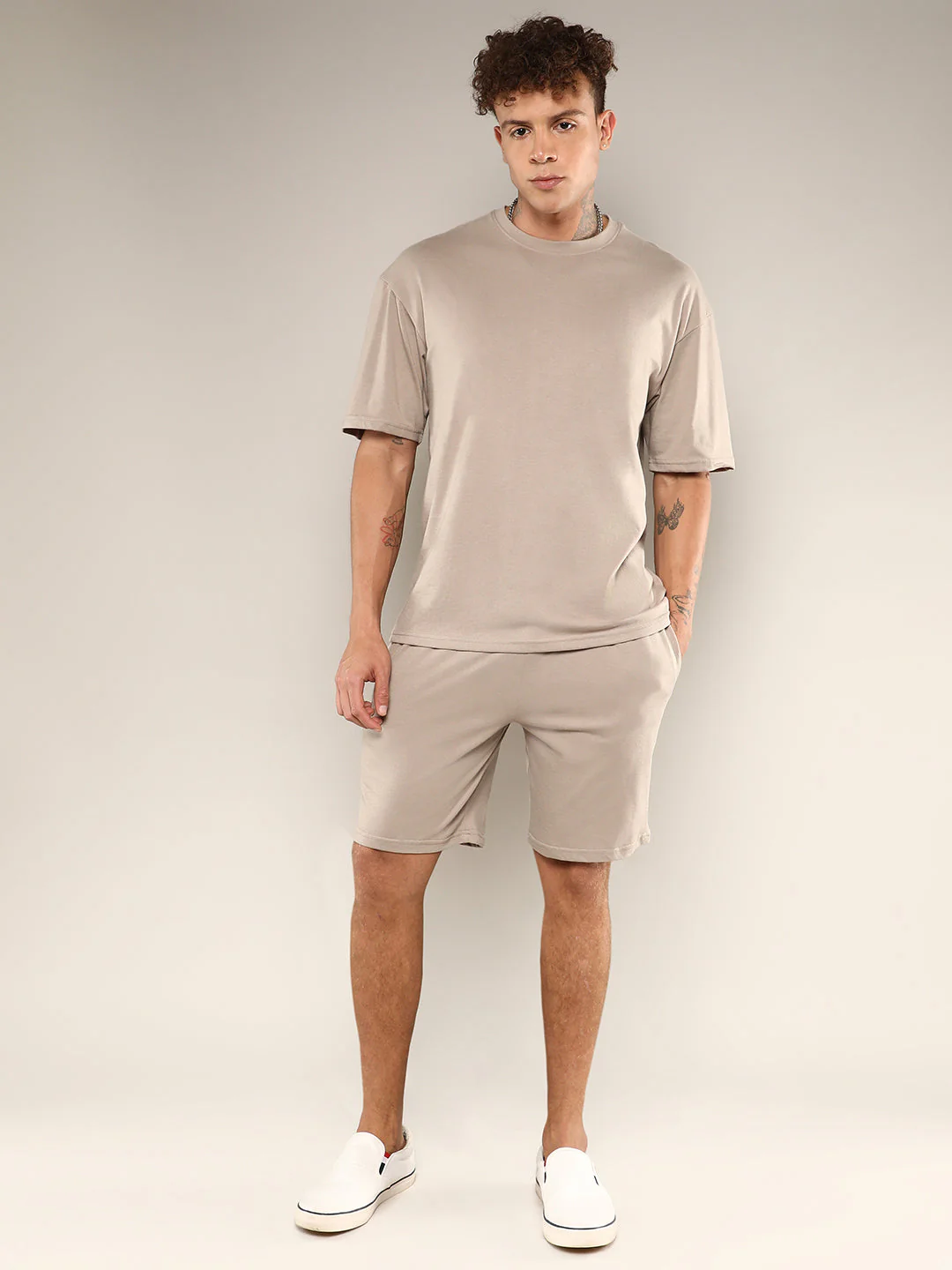 Solid Oversized Co-Ord Set - Image 2