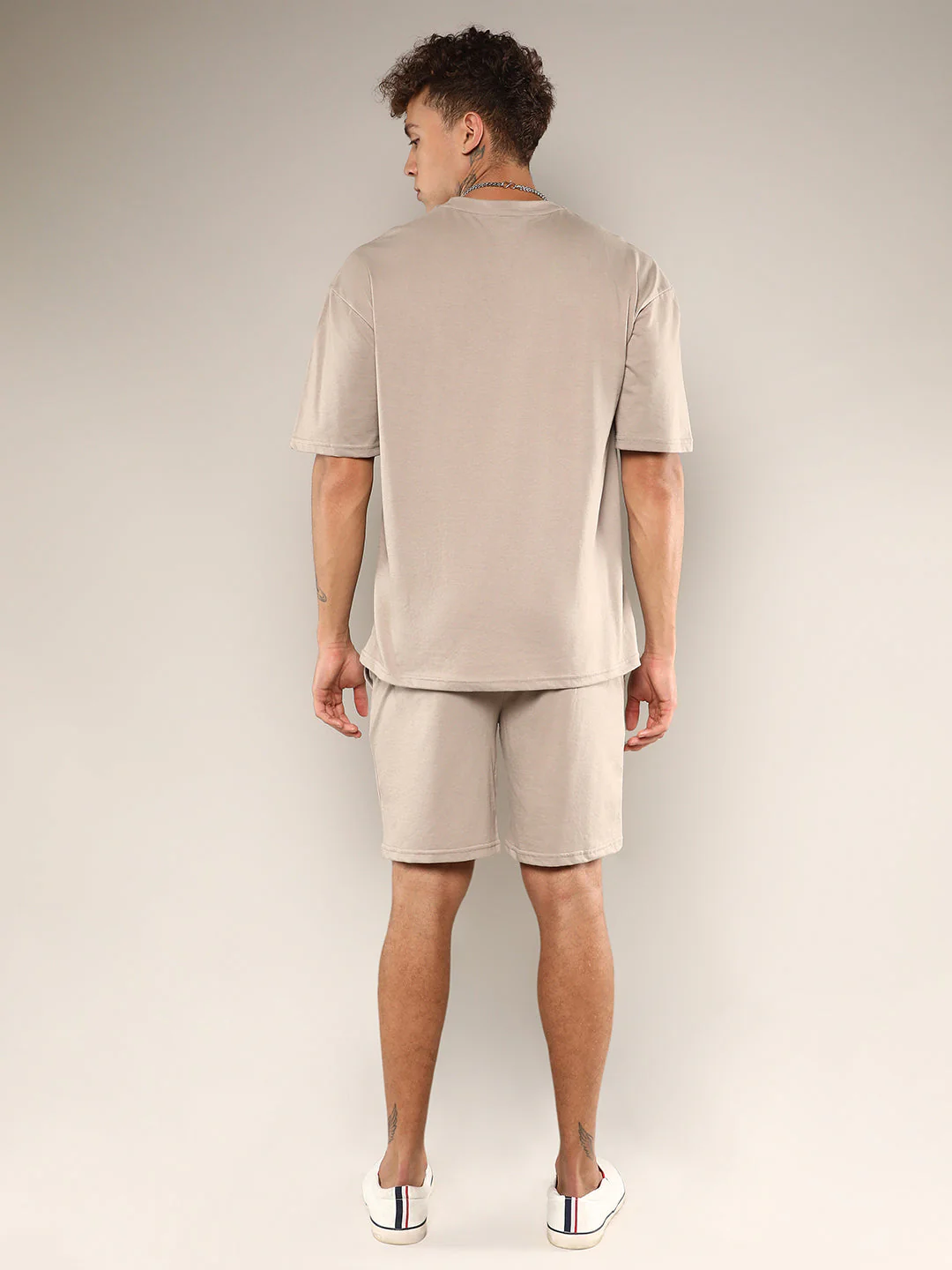 Solid Oversized Co-Ord Set - Image 4
