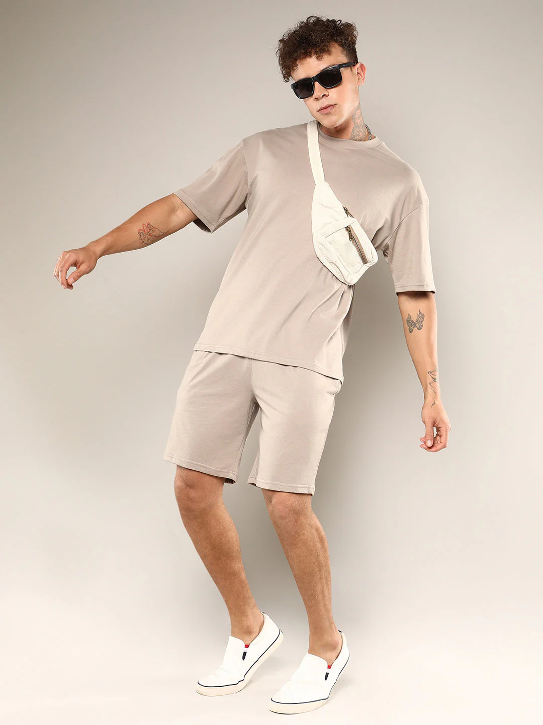 Solid Oversized Co-Ord Set - Image 5