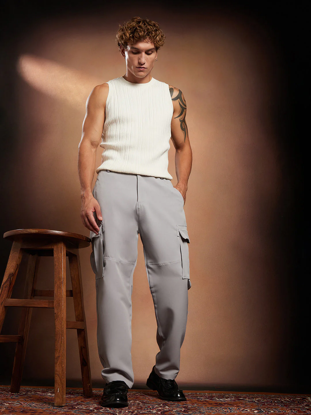 Straight-Fit Cargo Trousers - Image 5
