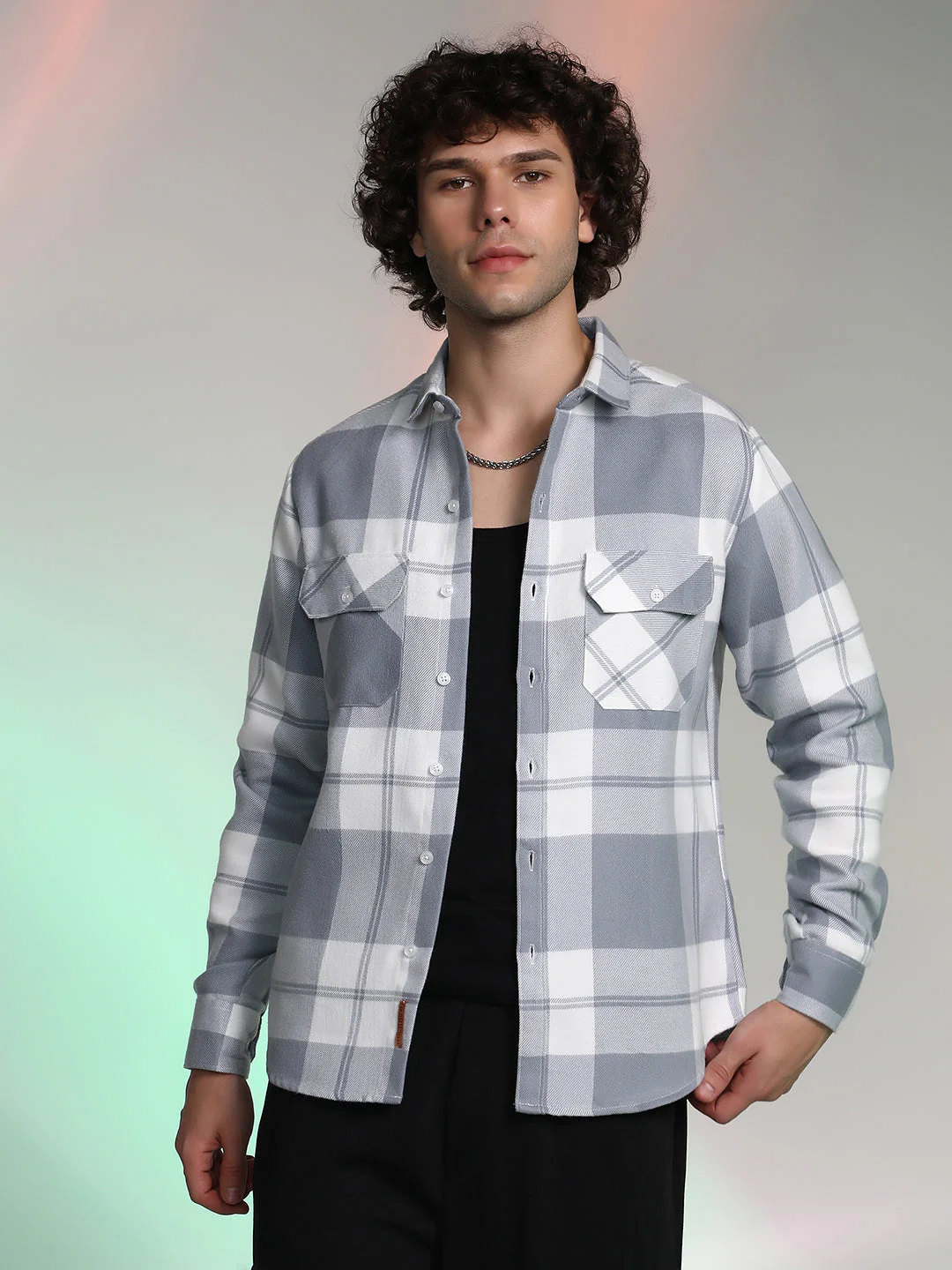 Tartan Utility Shirt - Image 2