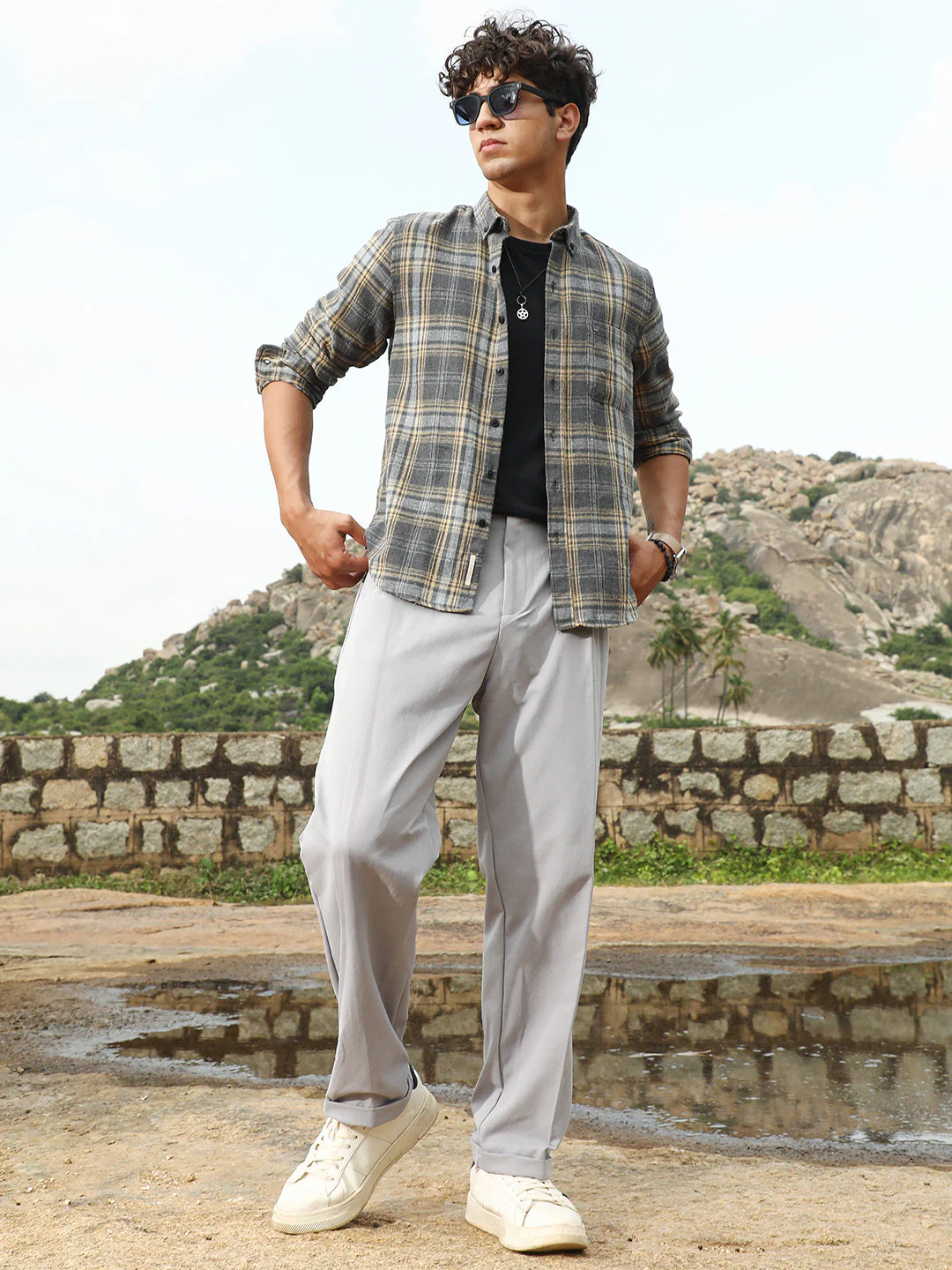 Tartan-Woven Regular Shirt - Image 6