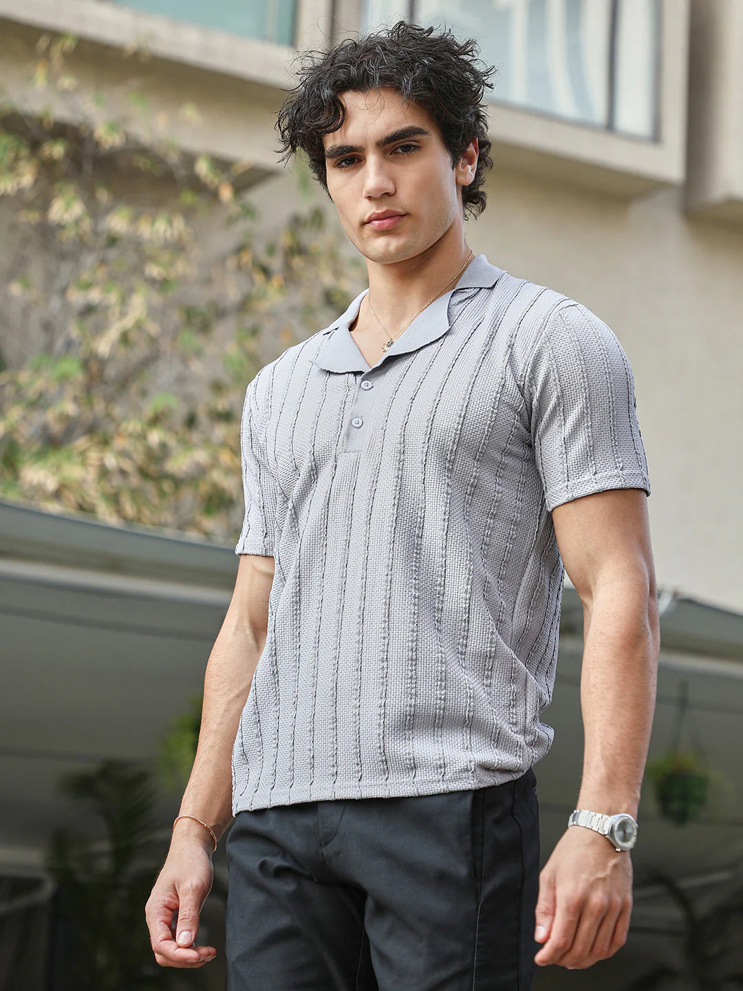 Wicker-Tactitle Polo T-Shirt - Image 3
