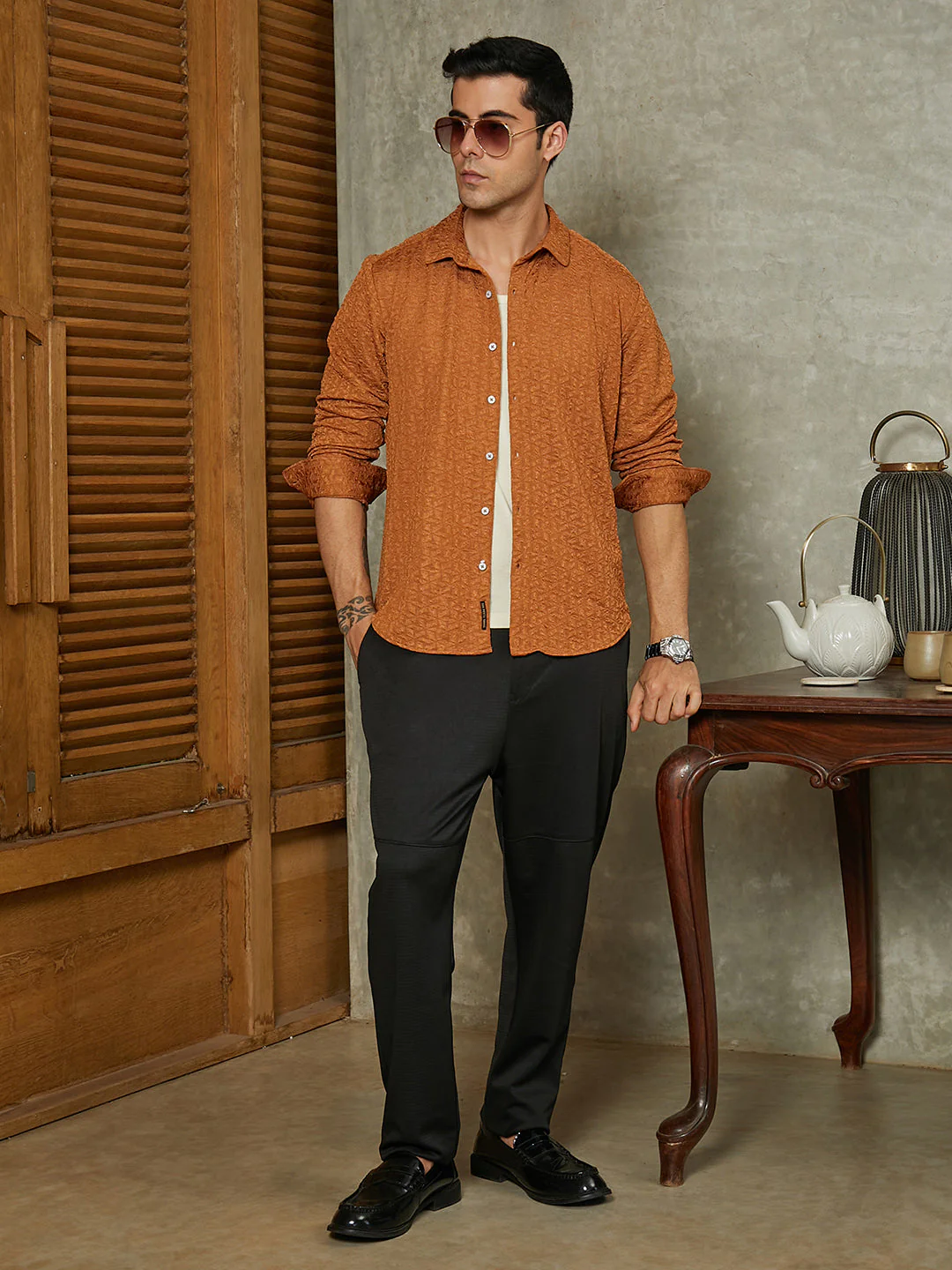 Bloom-Textured Shirt - Image 6
