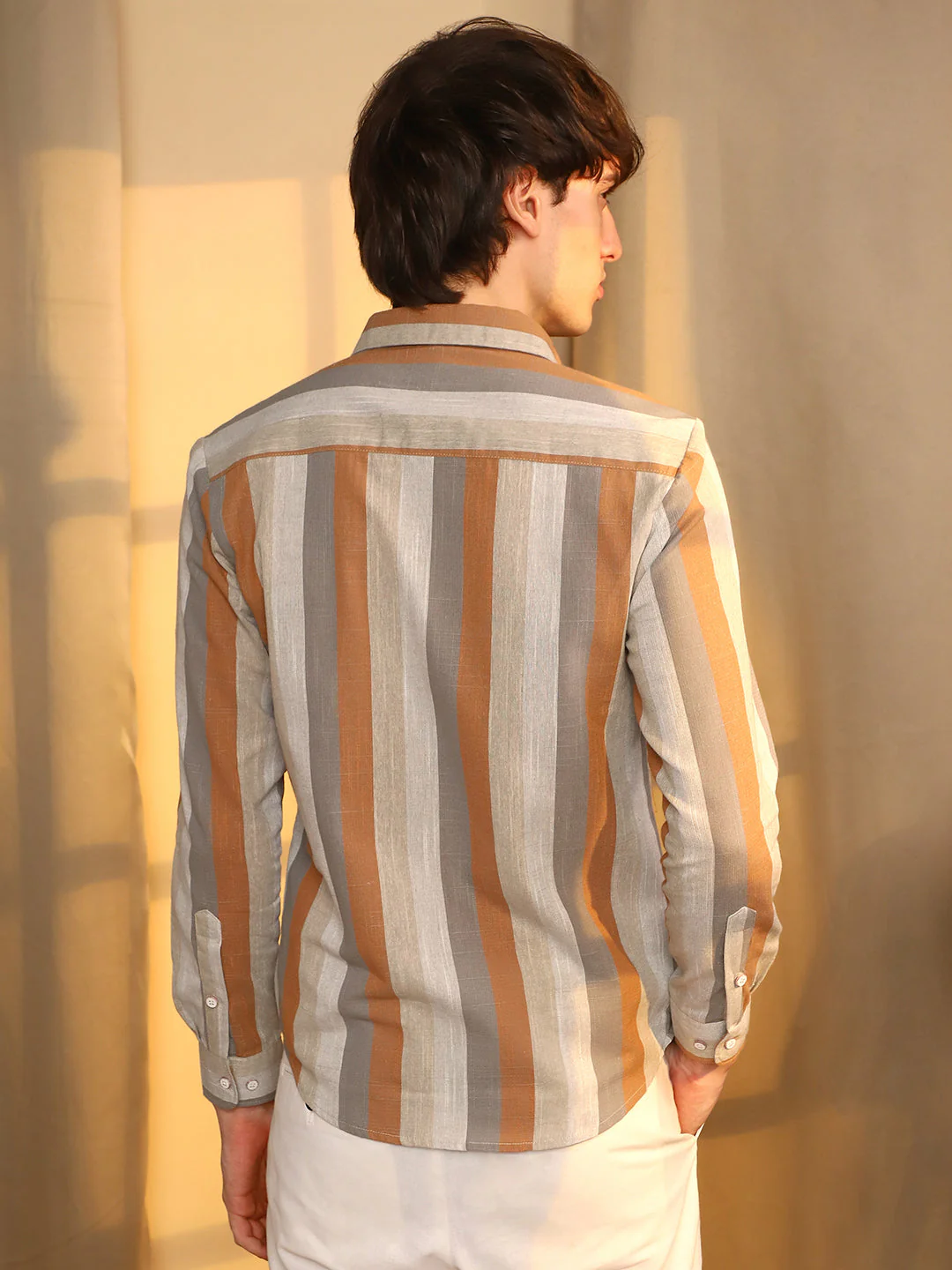 Block-Striped Shirt - Image 4