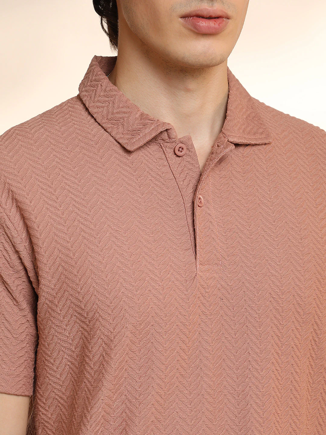 Chevron Polo T-Shirt - Image 7