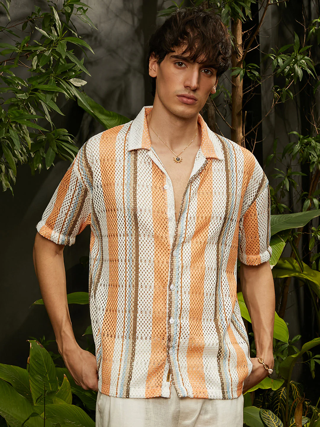Multitrack Knit Oversized Shirt - Image 2