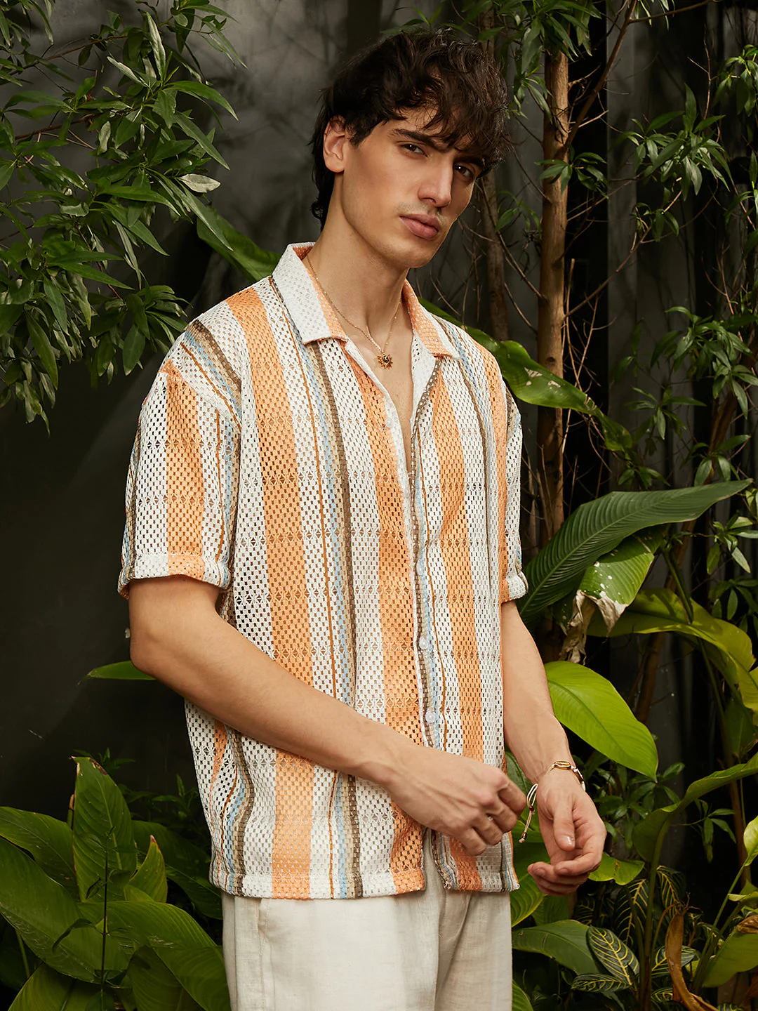 Multitrack Knit Oversized Shirt - Image 3