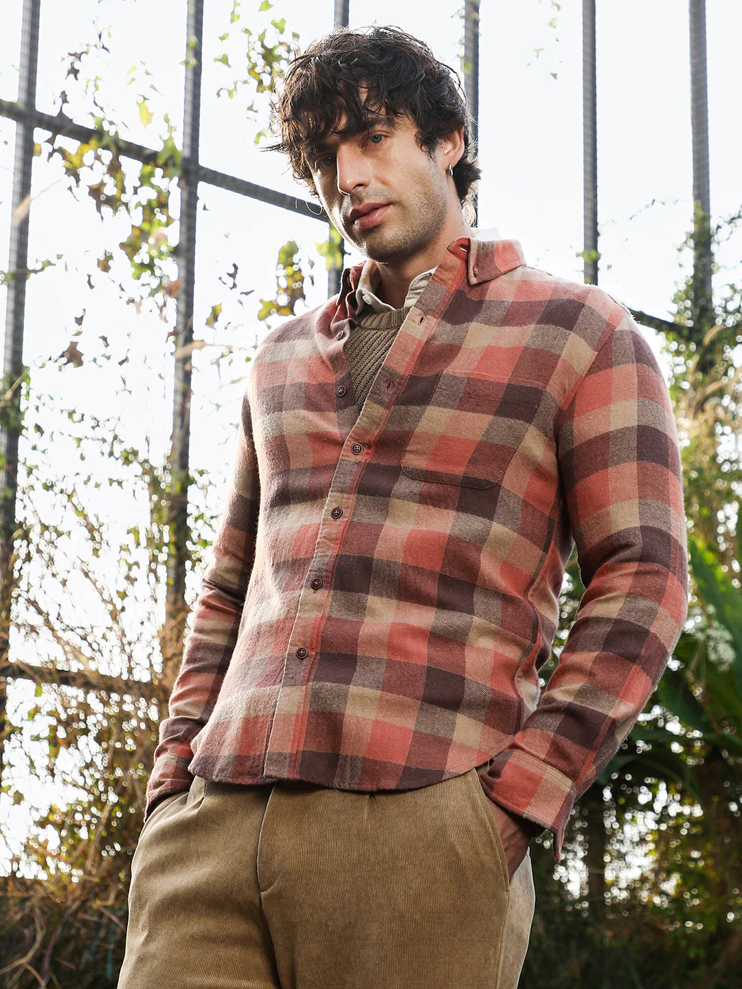 Button-Down Gradient-Buffalo Shirt - Image 3