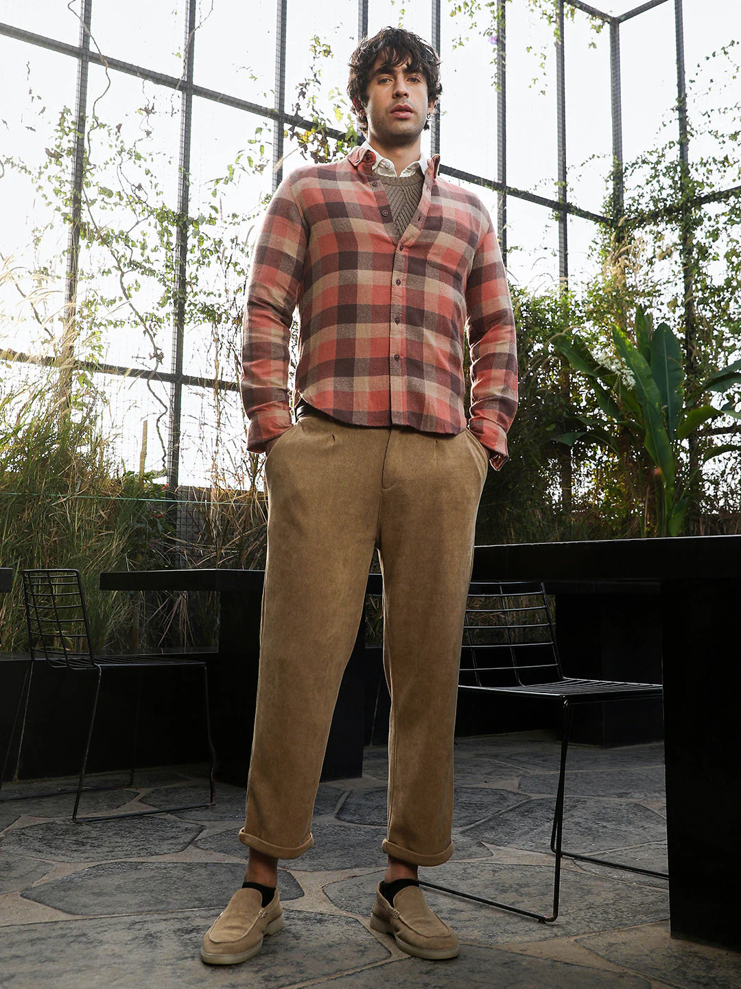 Button-Down Gradient-Buffalo Shirt - Image 5
