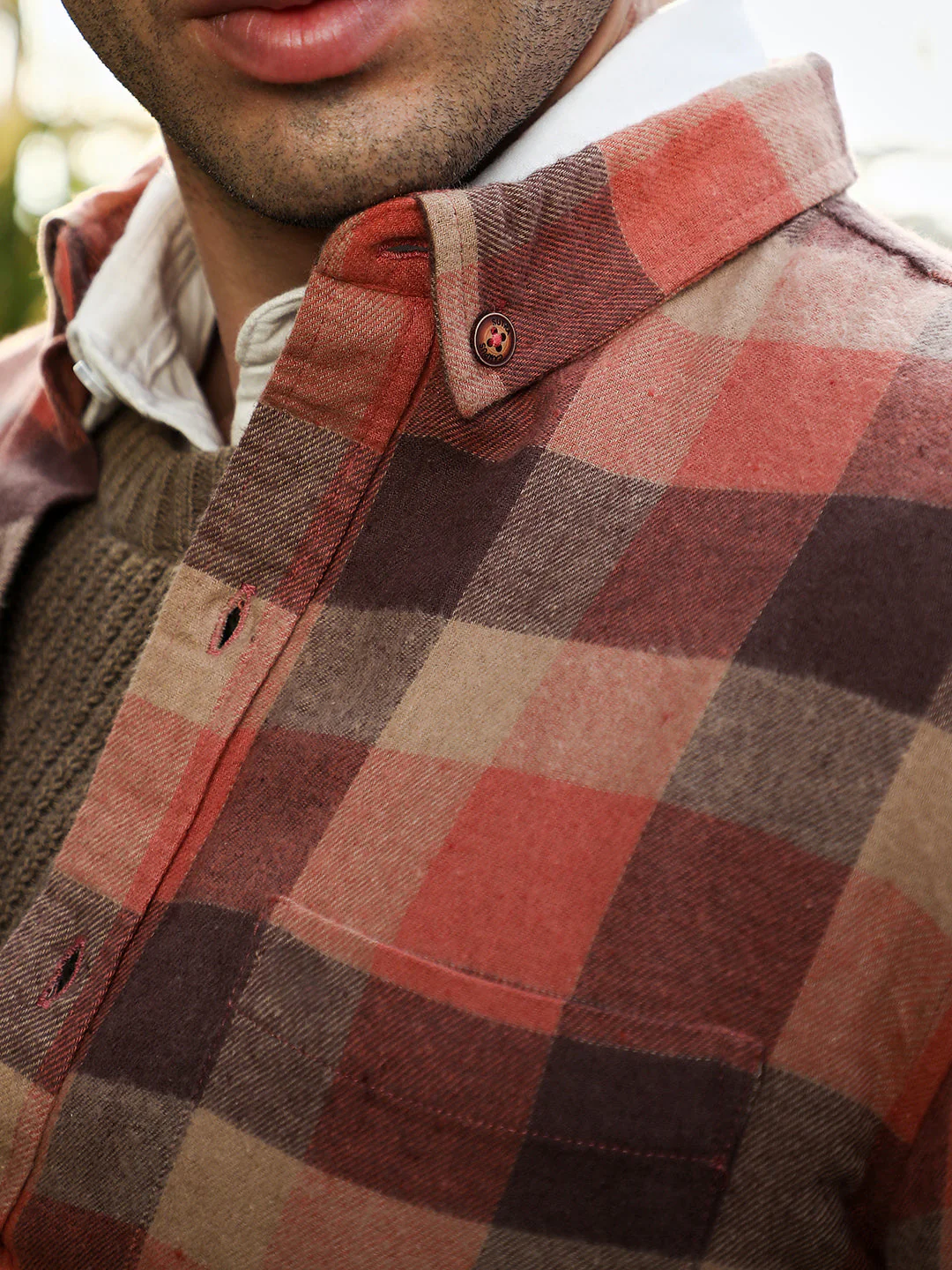 Button-Down Gradient-Buffalo Shirt - Image 7