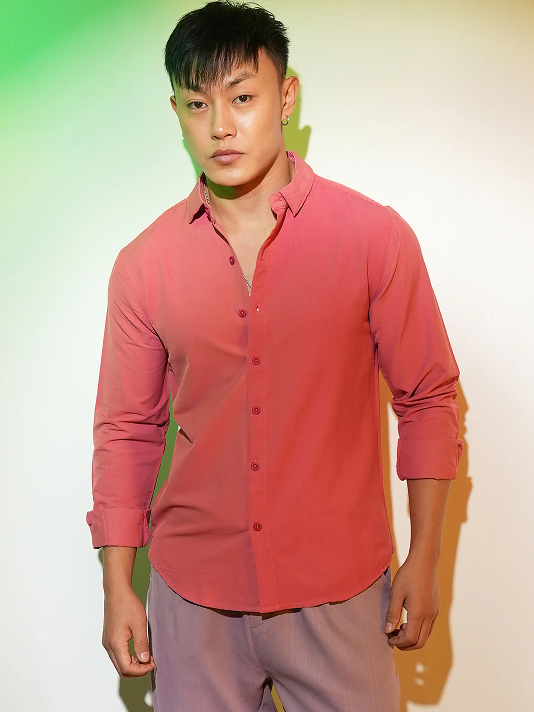Solid Basic Shirt - Image 2